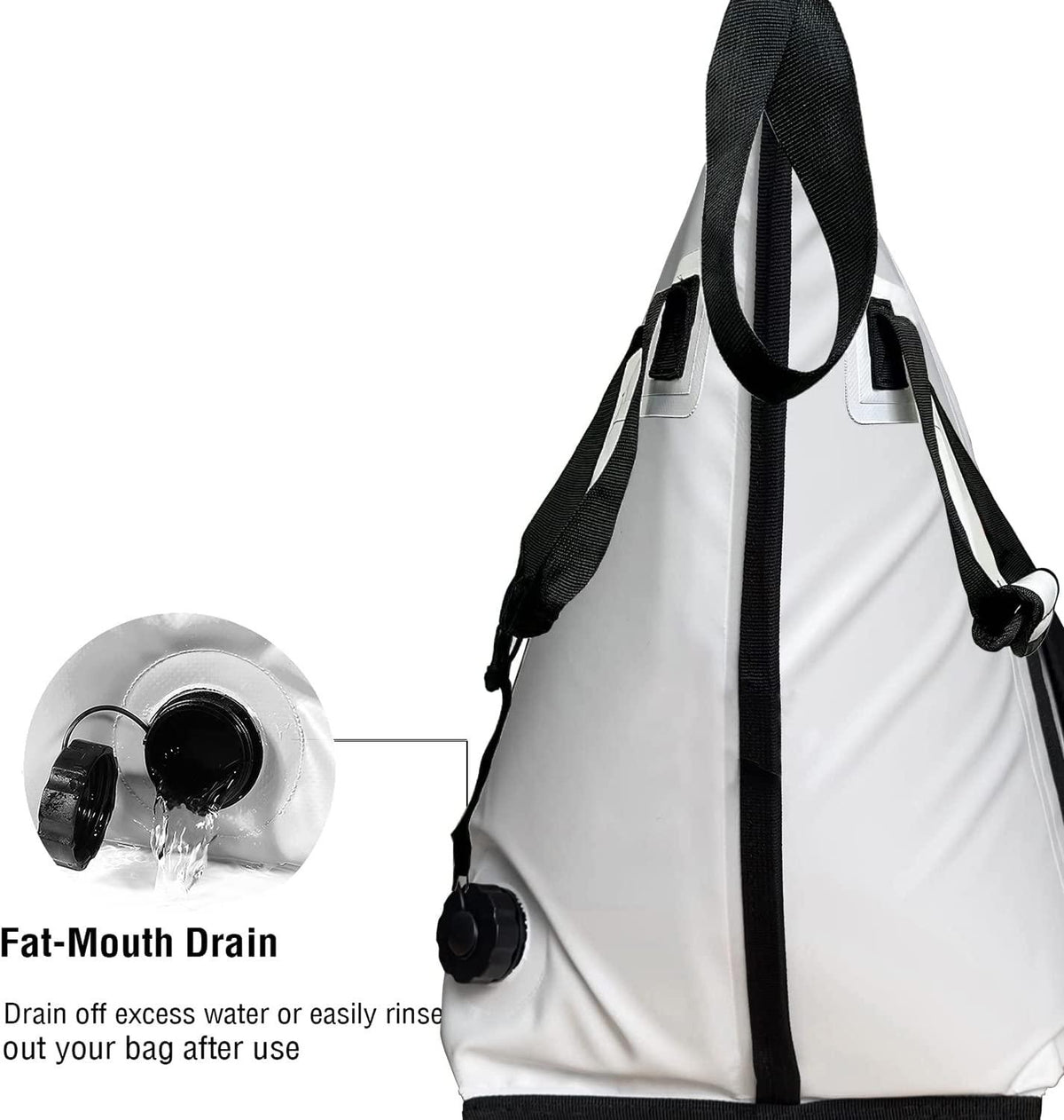 84QT Fish Cooler Bag With Flat Bottom