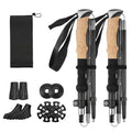 Hiking Trekking Poles with Adjustable Aluminum Shaft