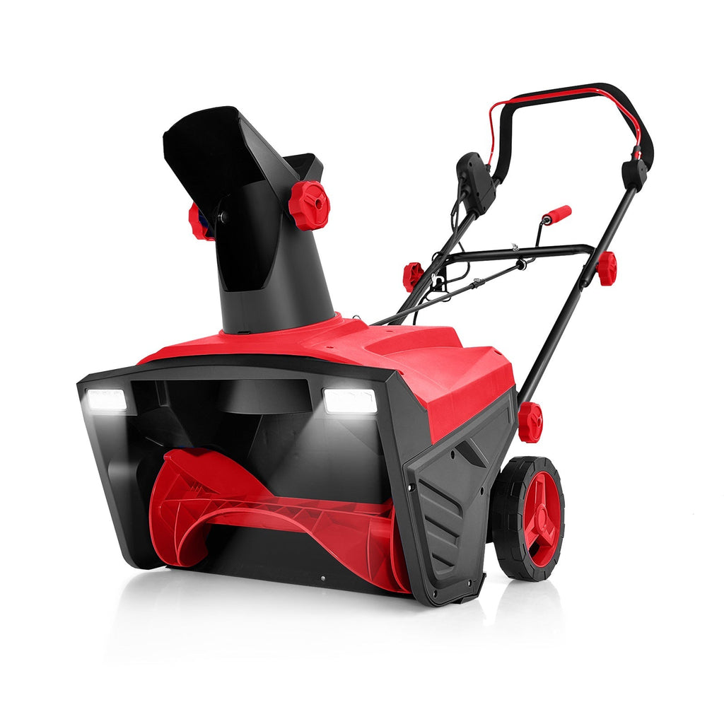 20 Inch 120V 15Amp Electric Snow Thrower with 180¬∞ Rotatable Chute