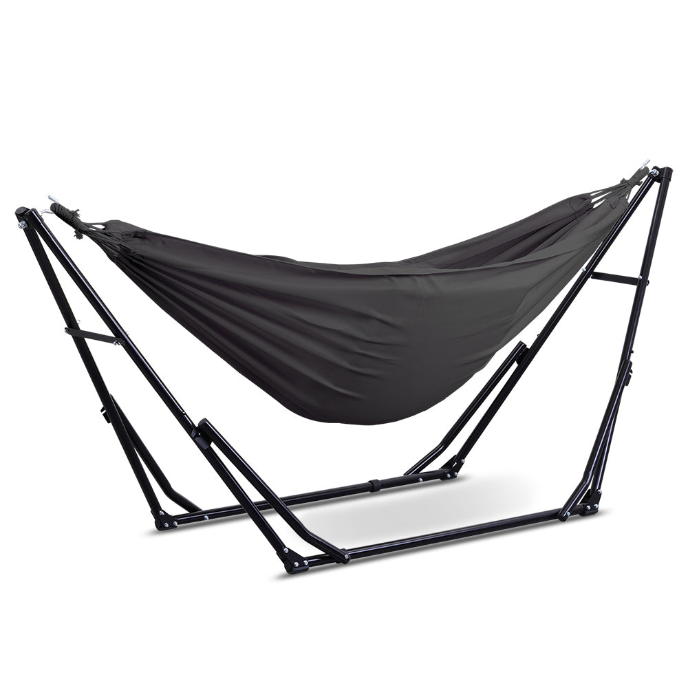 Ainfox 2 in 1 Portable Hammock Bed Camping Chair with Stand Included