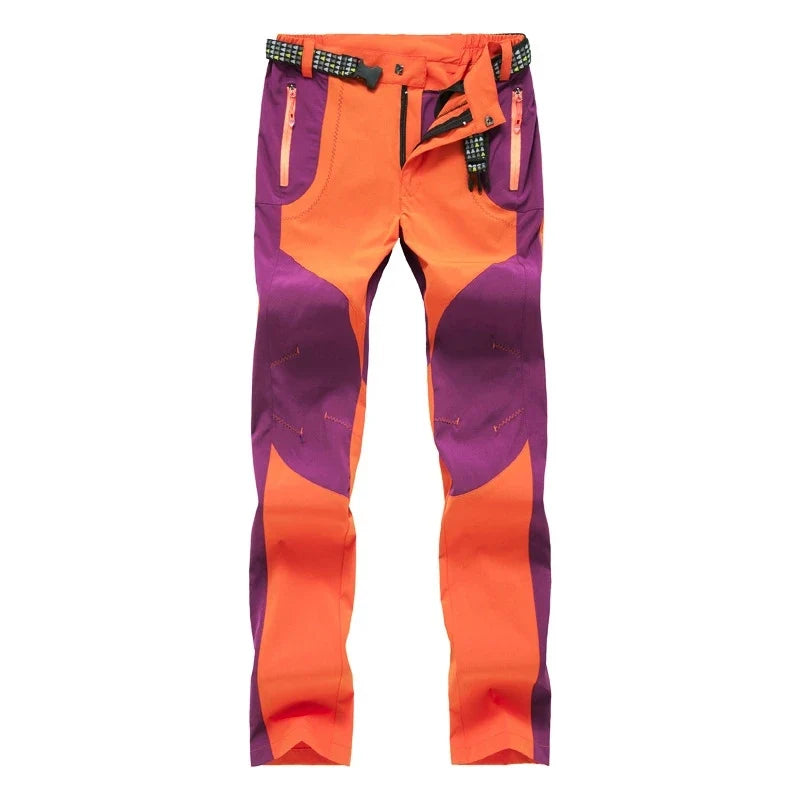 Women Spring Summer Hiking Thin Stretch Pants Sport Outdoor Fishing Climbing Trekking Camping Trousers Quick Dry Female Pants