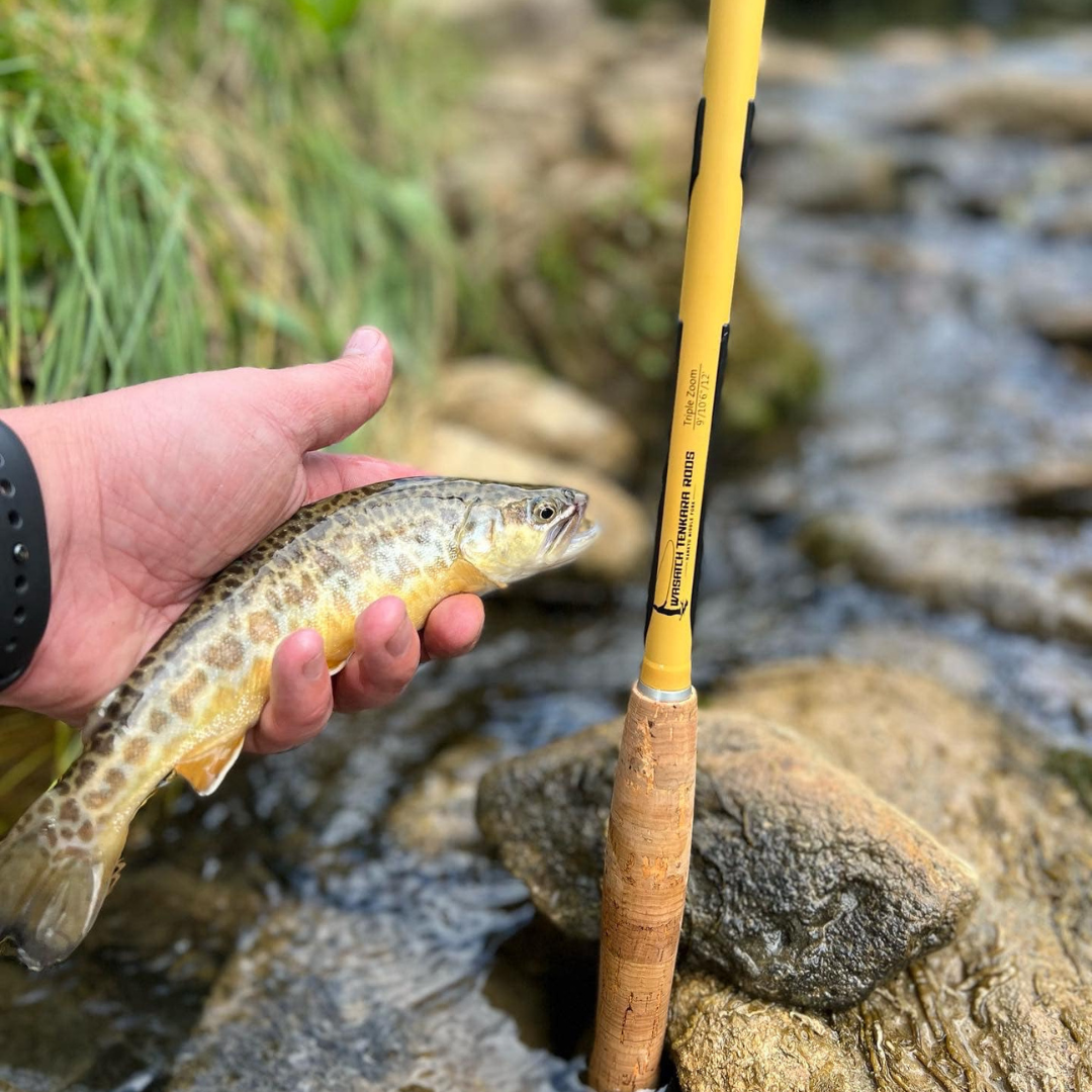 Hankyu Middle Fork Triple Zoom Tenkara Rod 9-12 ft