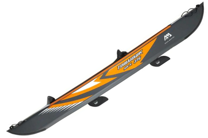 Aqua Marina TOMAHAWK AIR-K 12'4" Inflatable High Pressure Speed Kayak / Canoe