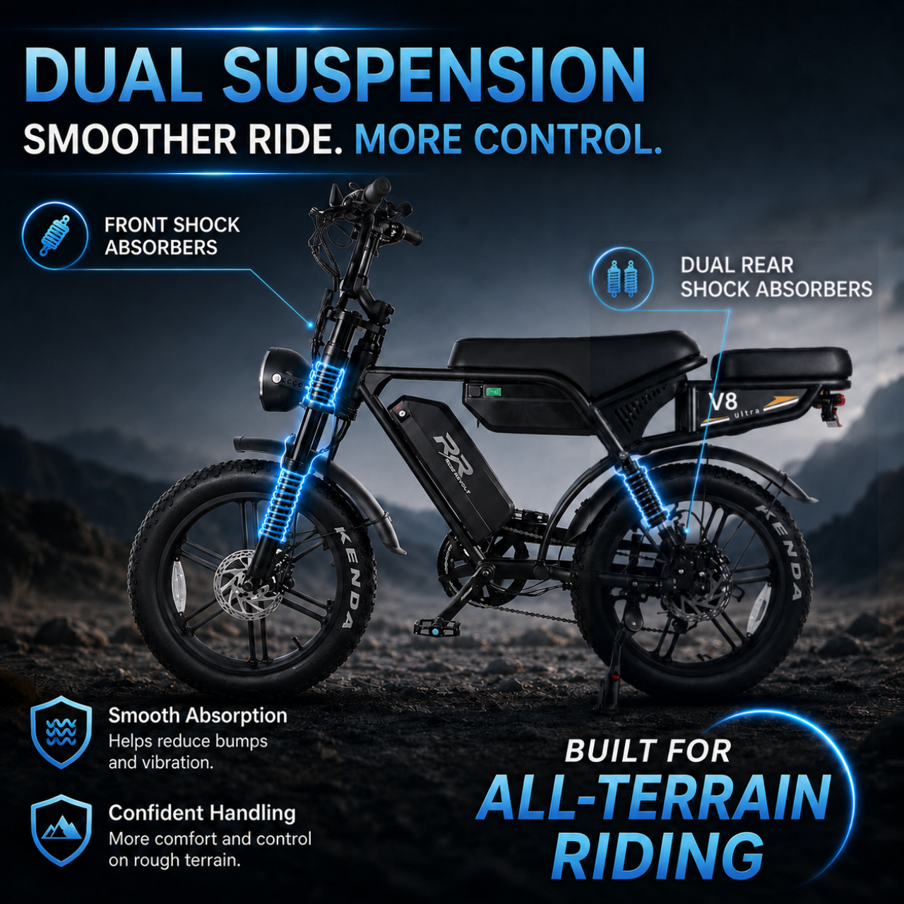 V8 ULTRA Dual-Suspension (750W)