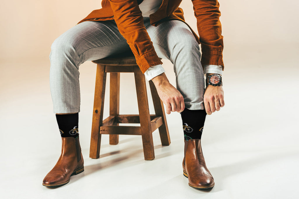 Bicycle & Bike Socks - Comfy Cotton for Men & Women