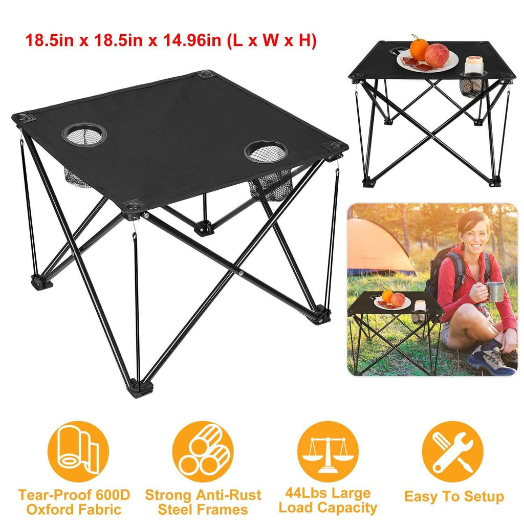 Foldable Camping Table Portable Travel Desk