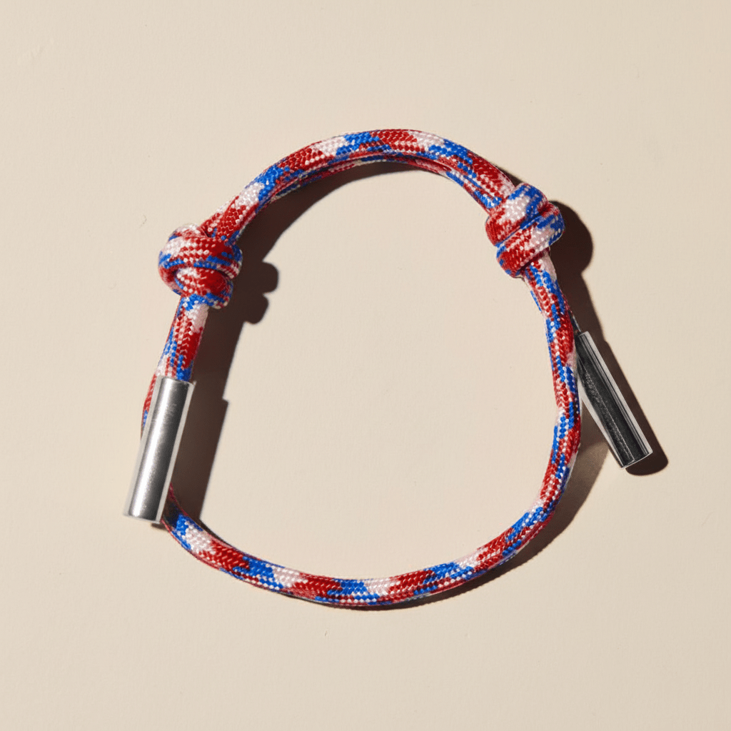Red, White & Blue Paracord Bracelet