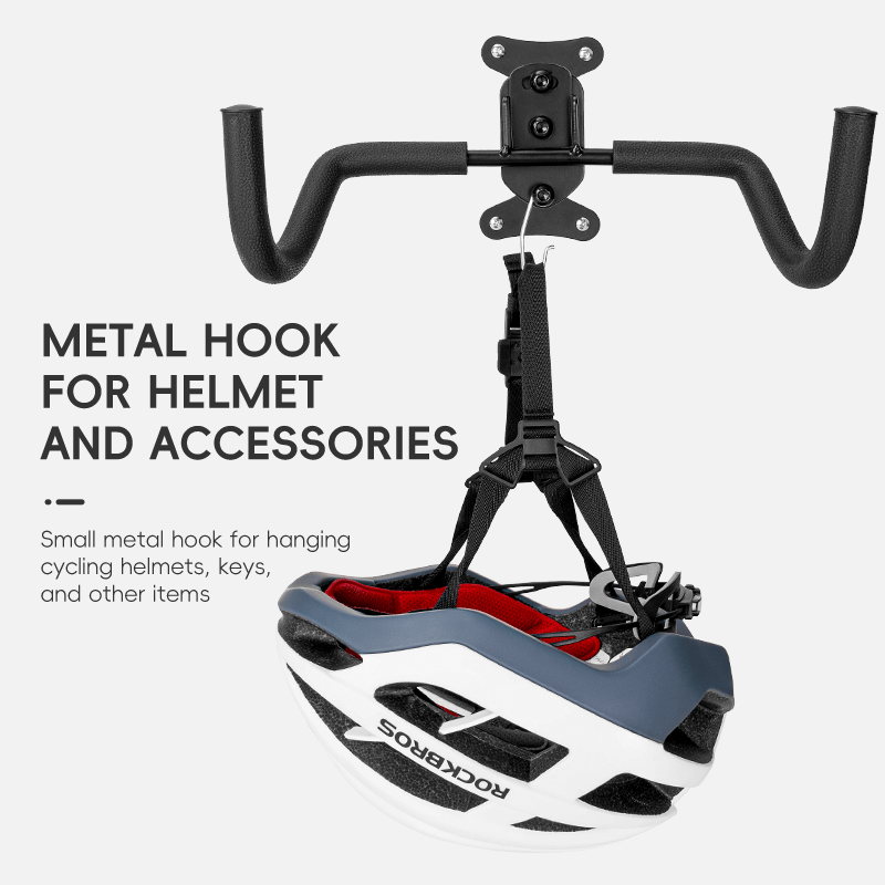 Retractable Wall-Mounted Bike Rack Space-Saving Bike Storage