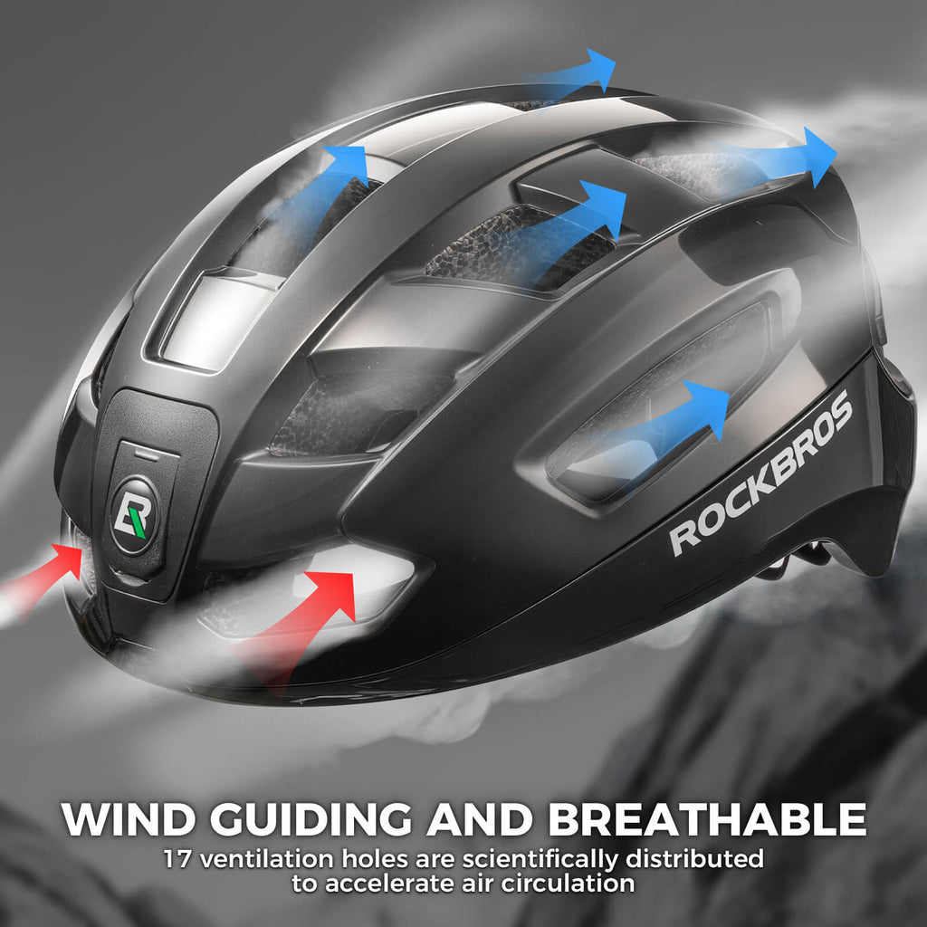 Smart Bike Helmet with Remote-Controlled Warning Lights